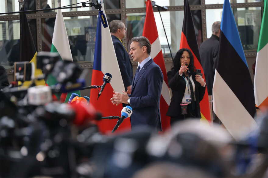 Μητσοτάκης από Βρυξέλλες: Η Ελλάδα θα σταθεί στο πλευρό της Τουρκίας και της Συρίας