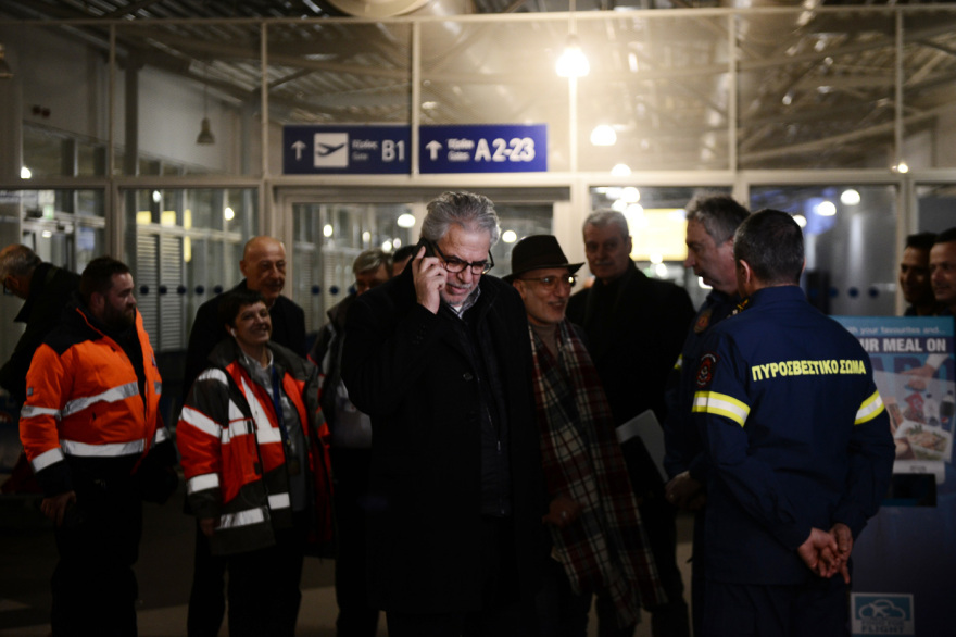 Στυλιανίδης και Πλεύρης υποδέχονται την ΕΜΑΚ που επιστρέφει από την Τουρκία