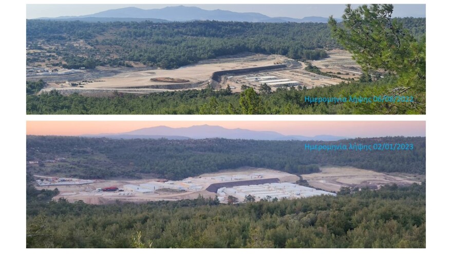 Λέσβος: Αντιδράσεις για την δομή στη Βάστρα - Το ΣτΕ ανέστειλε εργασίες για περιβαλλοντικούς λόγους