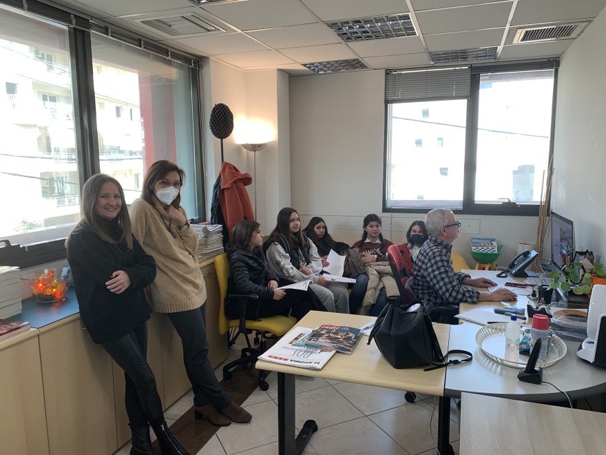 Το Γυμνάσιο Κρυονερίου «τύπωσε» το δικό του Πρώτο Θέμα