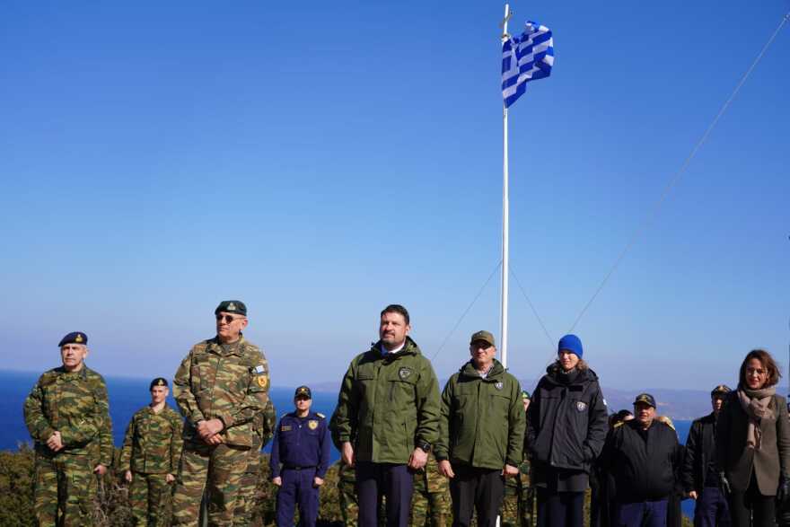 Χαρδαλιάς και Φλώρος από το επιτηρητικό φυλάκιο «Παναγιάς»: Εδώ είναι τα άγρυπνα μάτια των Ενόπλων Δυνάμεων (Βίντεο)