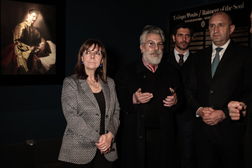 Σακελλαροπούλου: Γευμάτισε με τον Πρόεδρο της Βουλγαρίας στο Μουσείο της Ακρόπολης