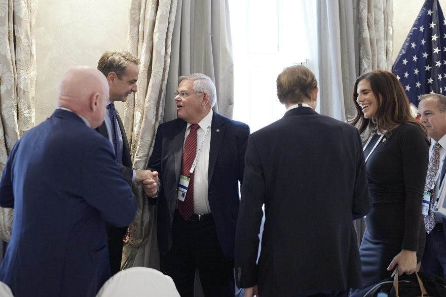 Μητσοτάκης με αντιπροσωπεία του Κογκρέσου: Η Ελλάδα πυλώνας γεωπολιτικής και ενεργειακής ασφαλείας