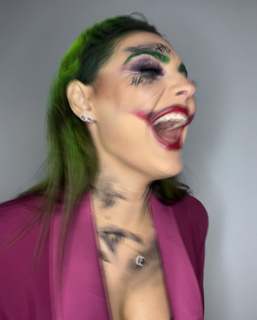 Βρισηίδα Ανδριώτου: Ντύθηκε σέξι Τζόκερ - Δείτε φωτογραφίες