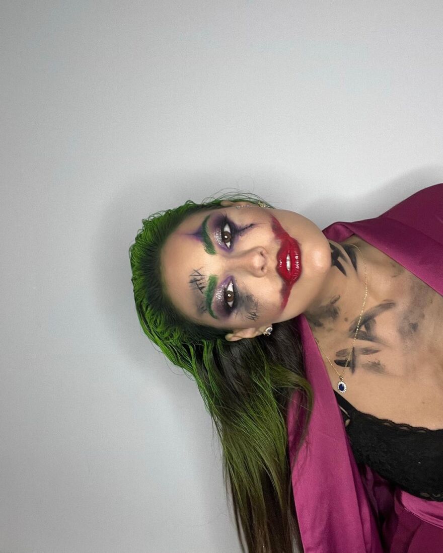 Βρισηίδα Ανδριώτου: Ντύθηκε σέξι Τζόκερ - Δείτε φωτογραφίες