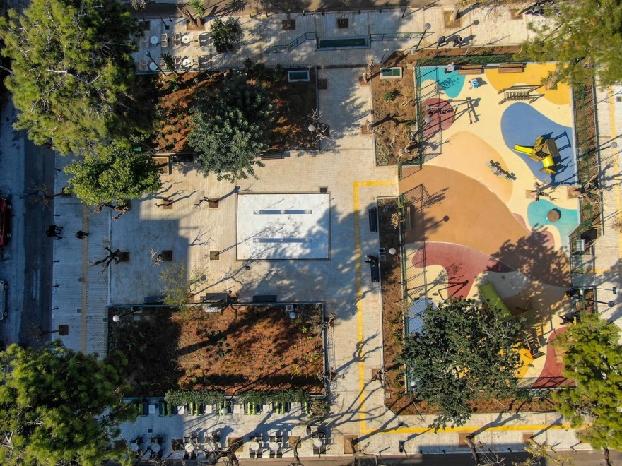 Δήμος Αθηναίων: Ολοκληρώθηκε η ανάπλαση της ιστορικής πλατείας Καλλιγά στα Κάτω Πατήσια