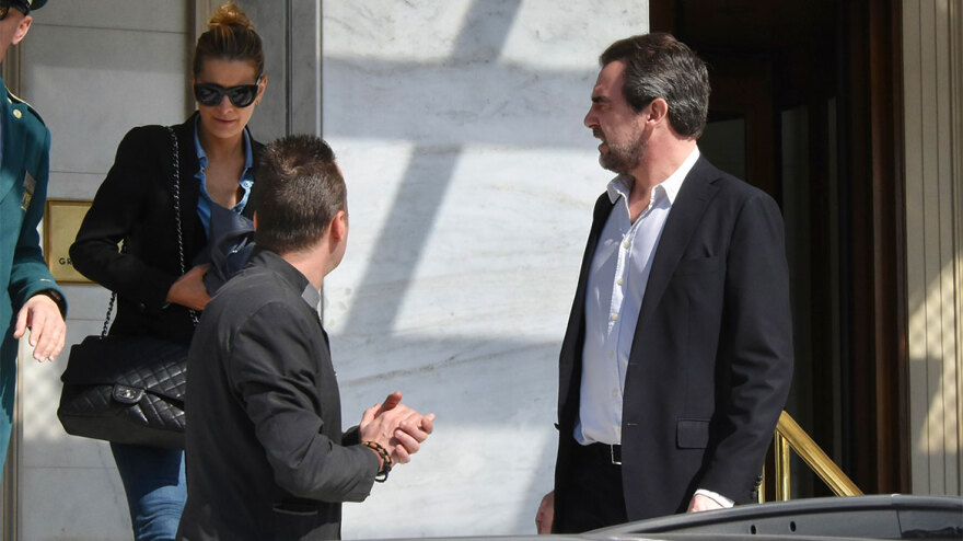 Στη «Μεγάλη Βρεταννία» Νικόλαος και Τατιάνα Μπλάτνικ - Δείτε φωτογραφίες