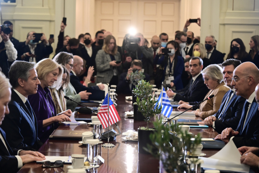 Άντονι Μπλίνκεν για ελληνοτουρκικά: Πρέπει να αποφεύγονται απειλές που αυξάνουν την ένταση
