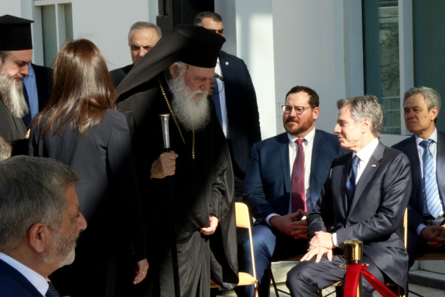 Ο Μπλίνκεν εγκαινίασε τη νέα πτέρυγα της αμερικανικής πρεσβείας - Δείτε φωτογραφίες