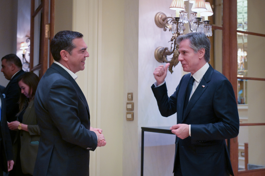 Τσίπρας σε Μπλίνκεν: Οι ΗΠΑ να στηρίξουν διάλογο με την Τουρκία με σαφείς κόκκινες γραμμές