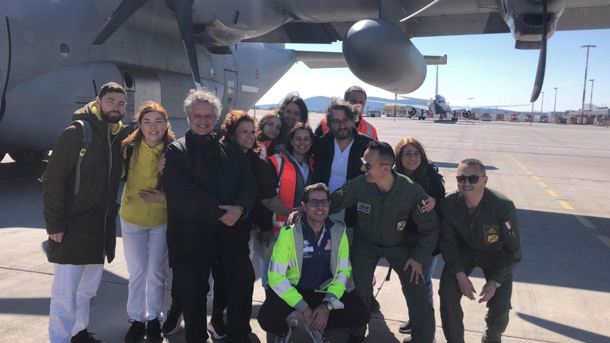 Aεροδιακομιδή 7χρονου από το Ωνάσειο σε νοσοκομείο της Ρώμης για μεταμόσχευση καρδιάς