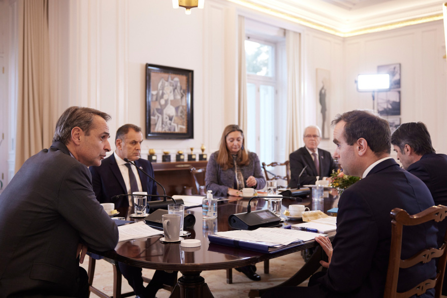 Τετ α τετ Μητσοτάκη - Λεκορνύ: Επί τάπητος η πορεία ναυπήγησης της πρώτης Belh@rra