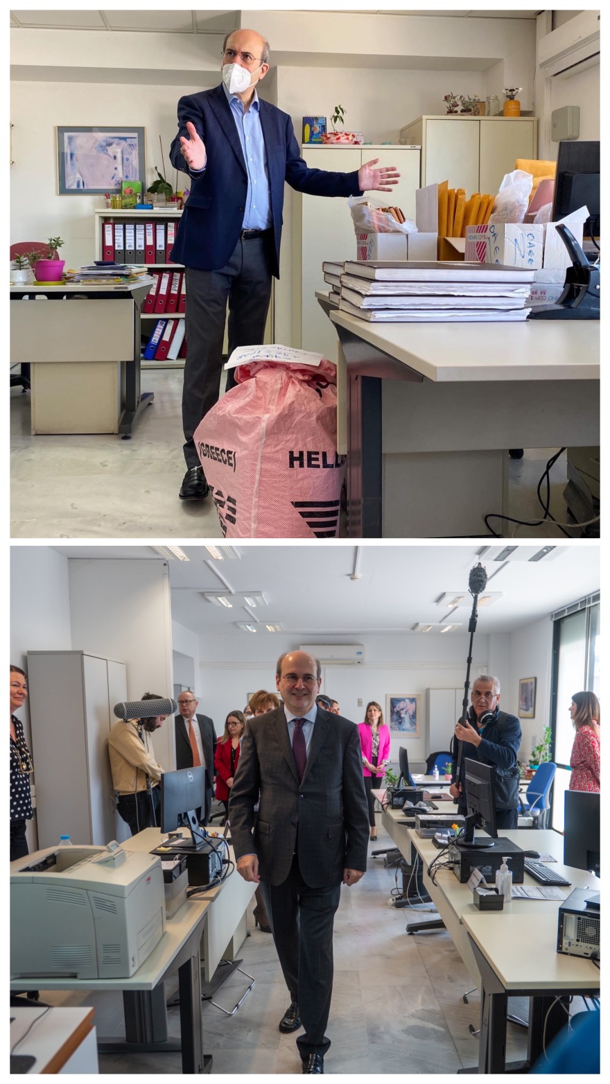 Χατζηδάκης: Τα 3 + 10 πρότυπα υποκαταστήματα σε όλη την Ελλάδα δείχνουν το νέο πρόσωπο του ΕΦΚΑ