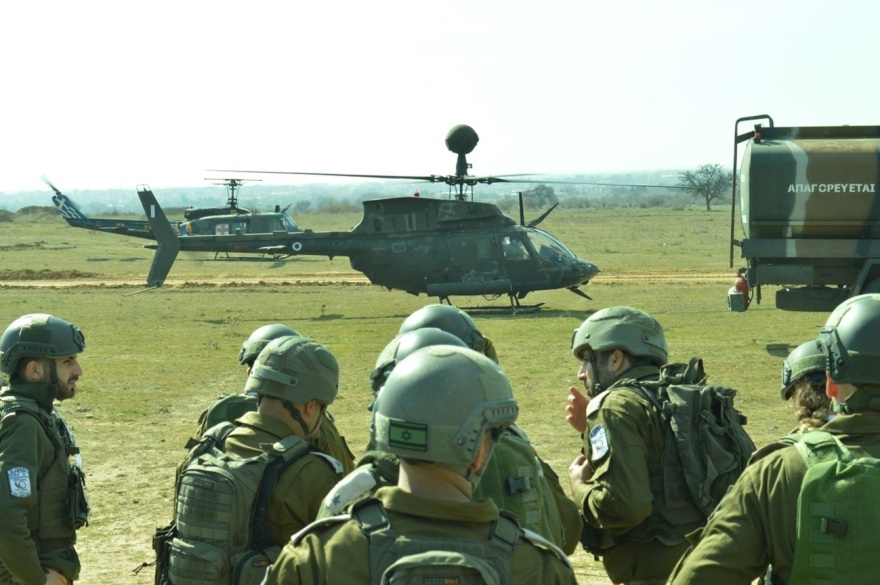  Συνεκπαιδεύσεις Ελλάδας – Ισραήλ για πρώτη φορά σε ελληνικό έδαφος – Δείτε φωτογραφίες