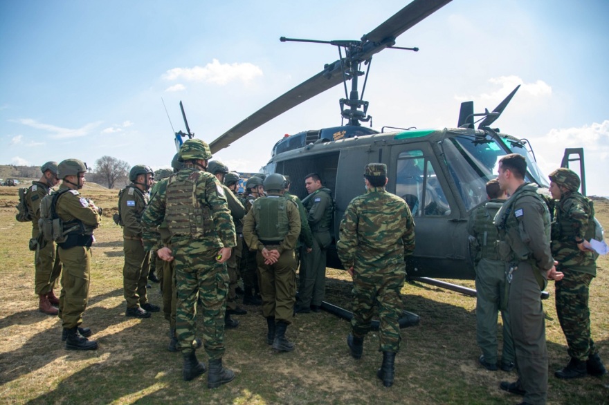  Συνεκπαιδεύσεις Ελλάδας – Ισραήλ για πρώτη φορά σε ελληνικό έδαφος – Δείτε φωτογραφίες