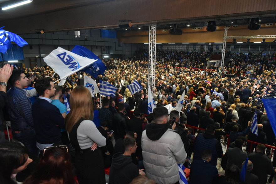 Μητσοτάκης από Λάρισα: Ο Παππάς καταδικάστηκε για το πιο ατιμωτικό αδίκημα (βίντεο)