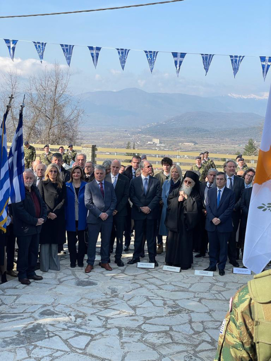 Στην επέτειο απελευθέρωσης της Κόνιτσας η Μαρέβα Μητσοτάκη - Δείτε φωτογραφίες