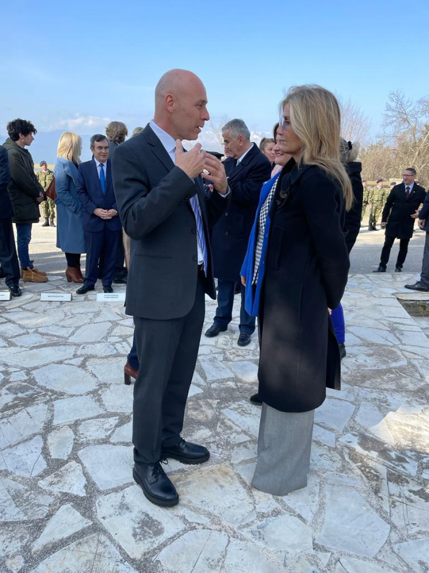 Στην επέτειο απελευθέρωσης της Κόνιτσας η Μαρέβα Μητσοτάκη - Δείτε φωτογραφίες