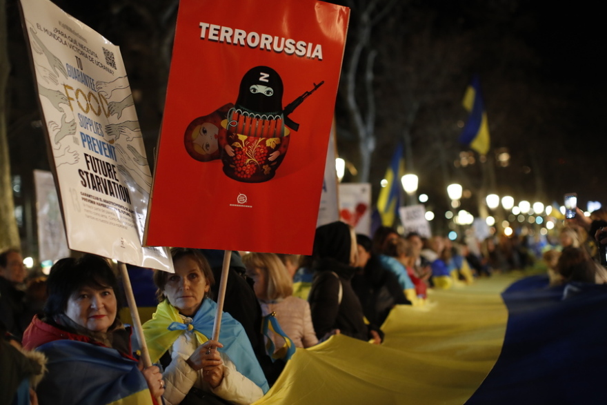 Πόλεμος στην Ουκρανία: Διαδηλώσεις σε πολλές πόλεις της Ευρώπης