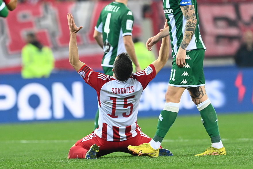  Super League 1, Ολυμπιακός-Παναθηναϊκός 0-0: Ανώτεροι οι Πειραιώτες αλλά μοιράστηκαν τους βαθμούς 