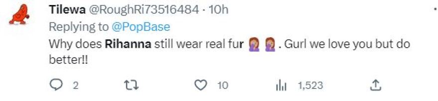 Ριάνα: Εμφανίστηκε με αληθινή γούνα και προκάλεσε αντιδράσεις - Η επιστολή της PETA