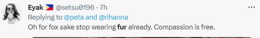 Ριάνα: Εμφανίστηκε με αληθινή γούνα και προκάλεσε αντιδράσεις - Η επιστολή της PETA