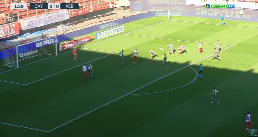 Ολυμπιακός: Ο Μπιέλ είχε 2 γκολ σε μόλις 3 τελικές με τον Λεβαδειακό και παραμένει 2ος σκόρερ του