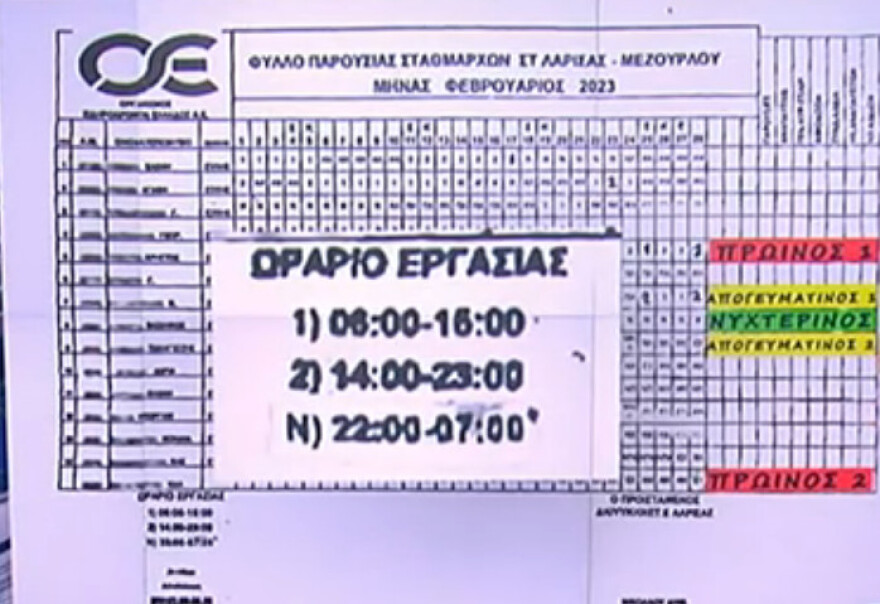 Σύγκρουση τρένων στη Λάρισα: Τρεις σταθμάρχες θα έπρεπε να εργάζονται την ώρα που γύρισε το μοιραίο κλειδί