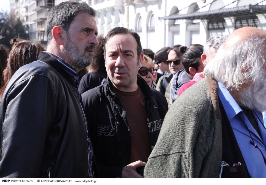 Πορεία για τα Τέμπη: Οι Έλληνες ηθοποιοί στο συλλαλητήριο - Δείτε φωτογραφίες και βίντεο