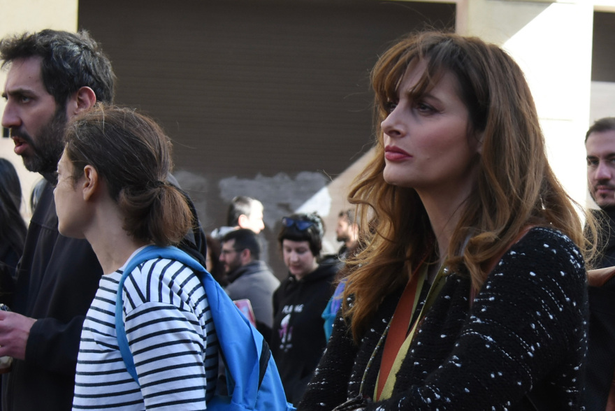 Πορεία για τα Τέμπη: Οι Έλληνες ηθοποιοί στο συλλαλητήριο - Δείτε φωτογραφίες και βίντεο