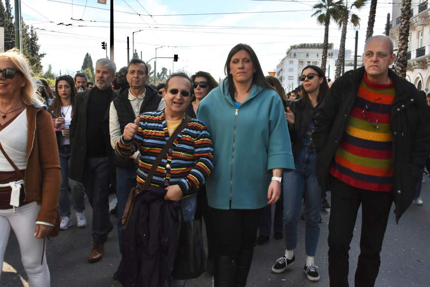 Πορεία για τα Τέμπη: Οι Έλληνες ηθοποιοί στο συλλαλητήριο - Δείτε φωτογραφίες και βίντεο