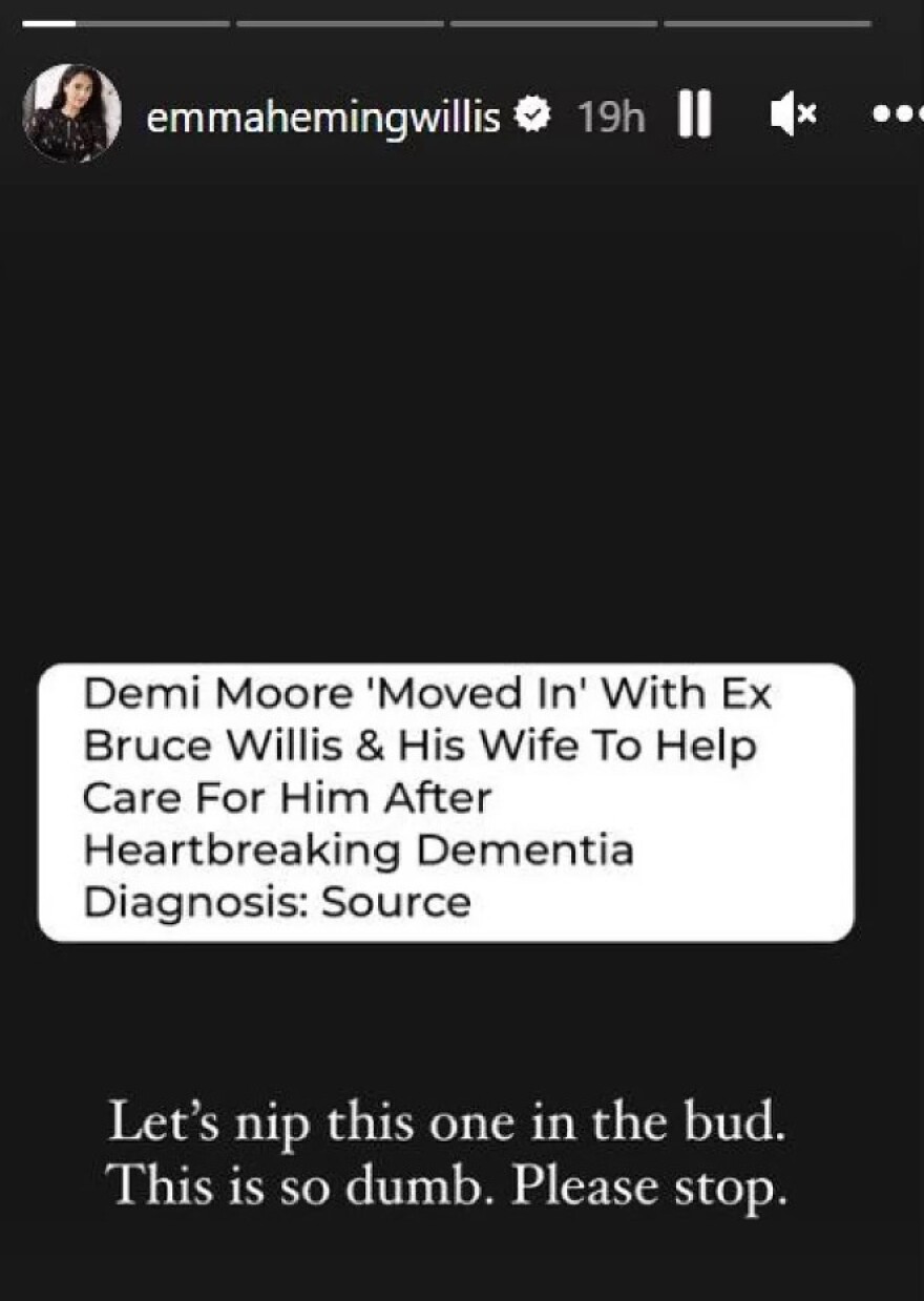 «Είναι ψέμα» - Η σύζυγος του Μπρους Γουίλις για την δήθεν μετακόμιση της Ντέμι Μουρ στο σπίτι τους