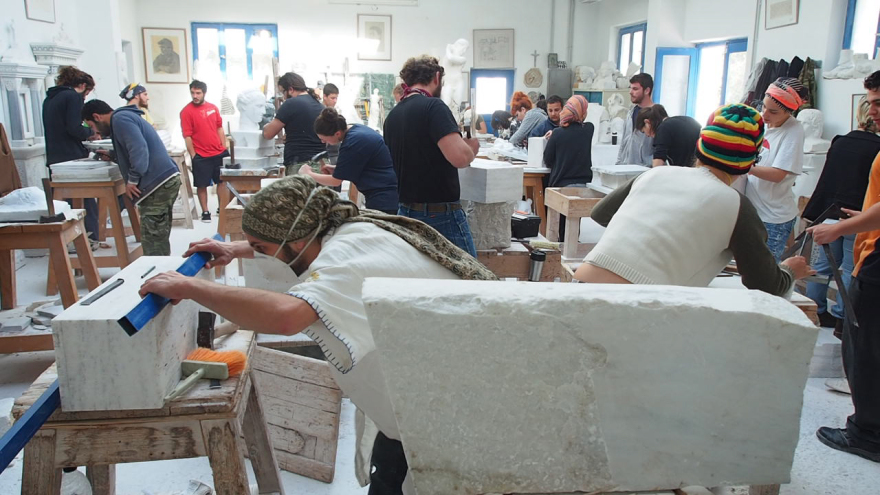 ΥΠΠΟΑ:  Η Σχολή Μαρμαροτεχνίας  και η οικία Χαλεπά δίνουν νέα πνοή στην Τήνο