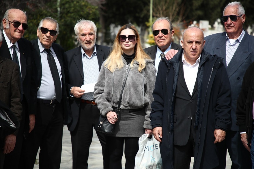 Χρήστος Ζαντέρογλου: Ύστατο χαίρε με τη σημαία του Ολυμπιακού στο φέρετρό του