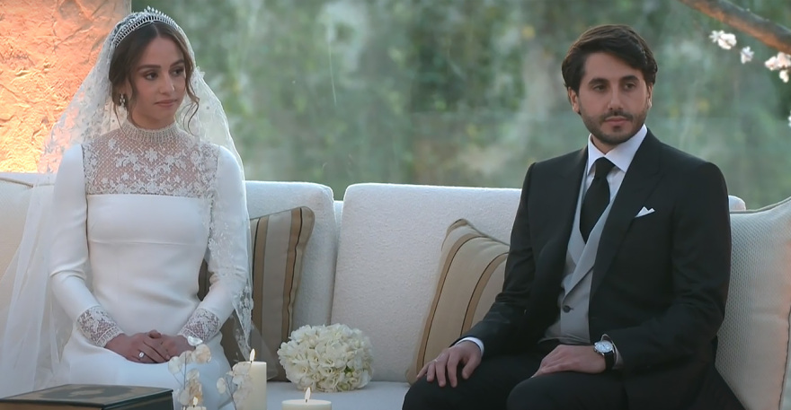 Ιορδανία: Παντρεύτηκε η πριγκίπισσα Ιμάν με τον Έλληνα επιχειρηματία - Δείτε φωτογραφίες και βίντεο από την τελετή