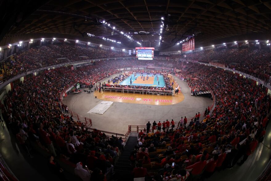 Challenge Cup βόλεϊ ανδρών: Κυπελλούχος Ευρώπης ο Ολυμπιακός - Δείτε βίντεο και φωτογραφίες