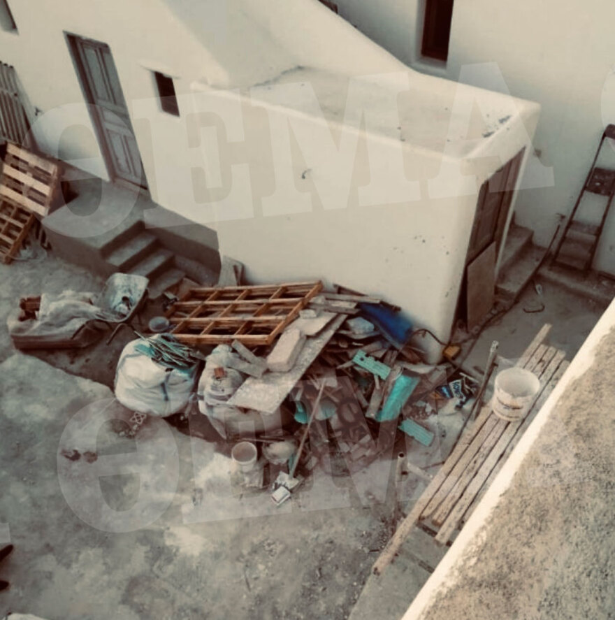 Μύκονος: Το σημείο που σκοτώθηκε ο εργάτης - Δεν υπήρχαν μέτρα ασφαλείας 