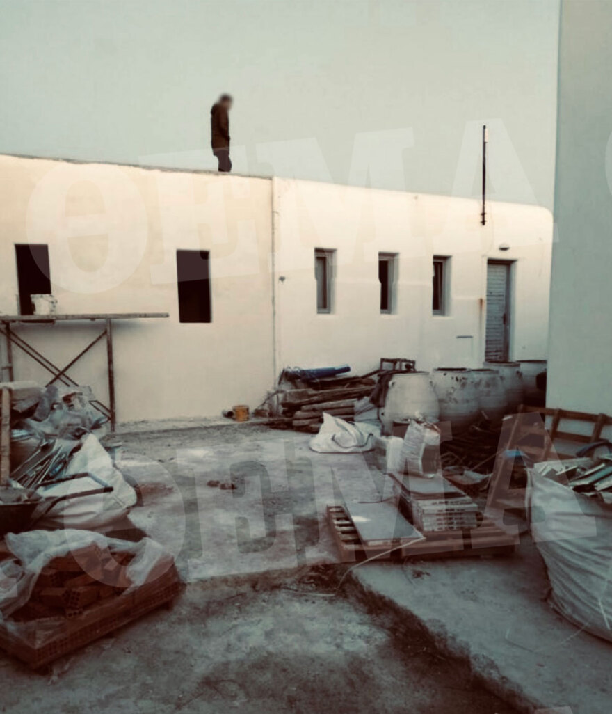 Μύκονος: Το σημείο που σκοτώθηκε ο εργάτης - Δεν υπήρχαν μέτρα ασφαλείας 