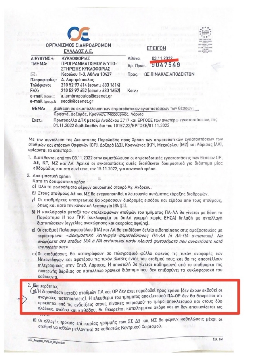 Παππάς: «Ποια τηλεδιοίκηση στη Λάρισα; Σταθμάρχης και… μανιβέλα»