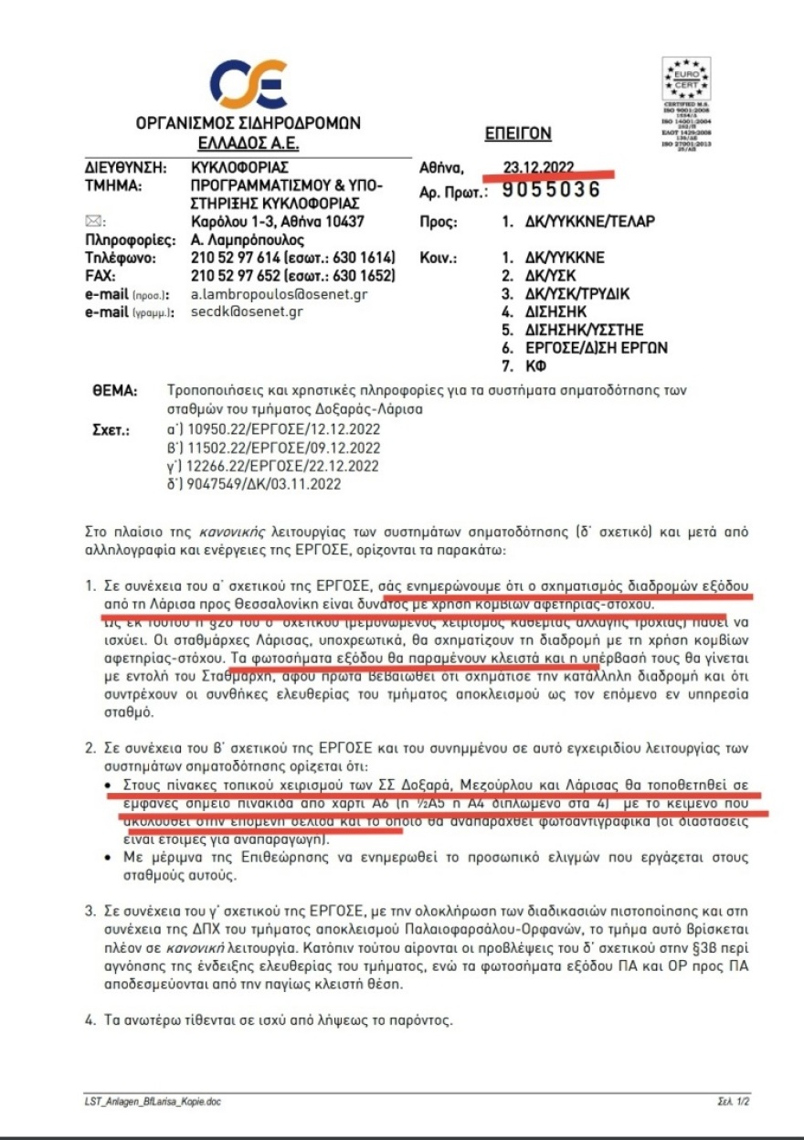 Παππάς: «Ποια τηλεδιοίκηση στη Λάρισα; Σταθμάρχης και… μανιβέλα»