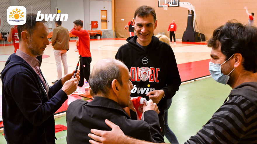 bwin και ΚΑΕ Ολυμπιακός δίπλα στο Κέντρο Ειδικών Ατόμων η «Χαρά»