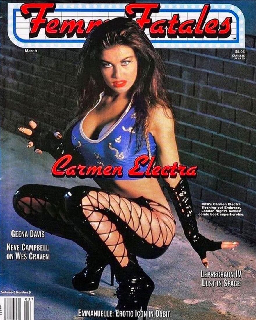 Κάρμεν Ηλέκτρα: Αναπολεί τον καιρό που είχε ντυθεί σέξι βαμπίρ με διχτυωτό κολάν