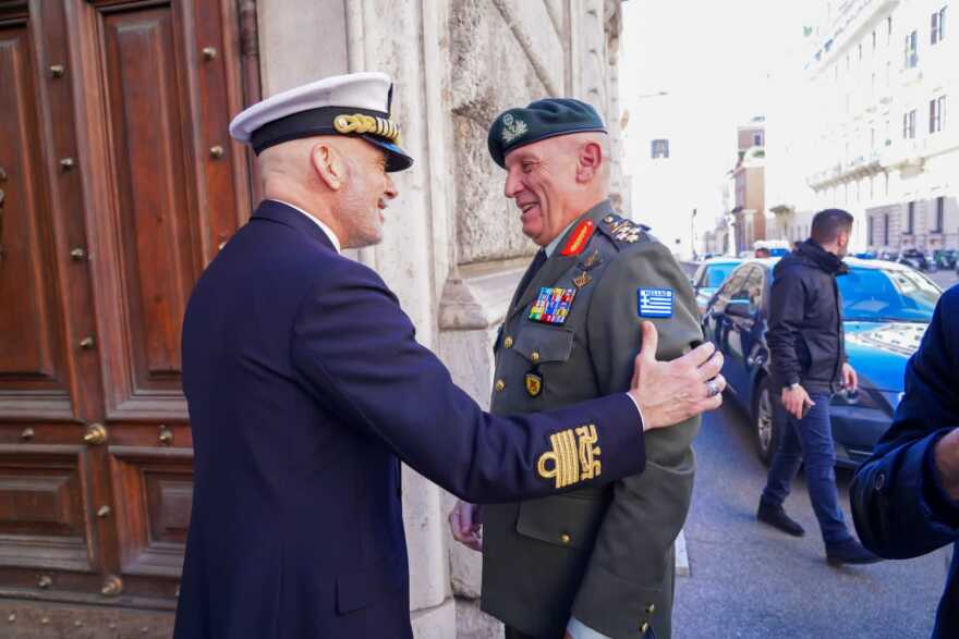 Επίσκεψη του Αρχηγού ΓΕΕΘΑ στην Ιταλία - Δείτε φωτογραφίες