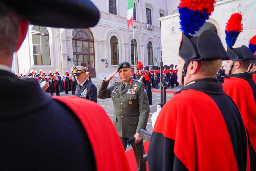 Επίσκεψη του Αρχηγού ΓΕΕΘΑ στην Ιταλία - Δείτε φωτογραφίες