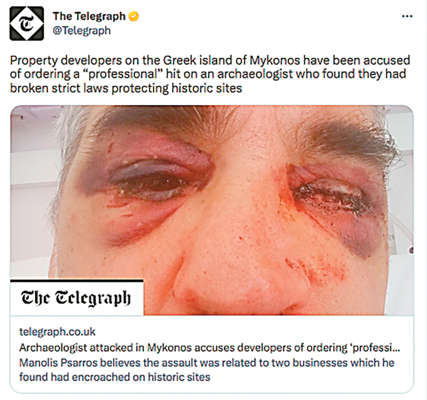 Μύκονος: H μαφία κλείνει στόματα με άγριο ξύλο