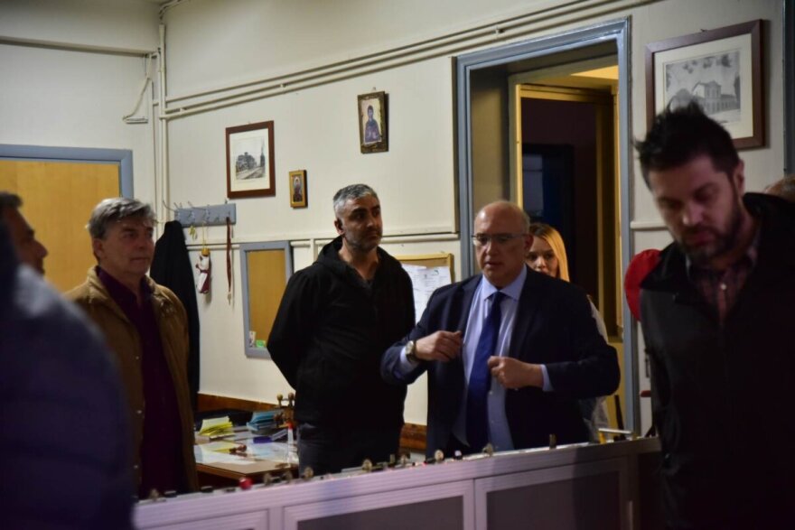 Λάρισα: Το σύστημα τηλεδιοίκησης λειτουργεί, λέει ο υφυπουργός Μεταφορών - Δείτε βίντεο και φωτογραφίες