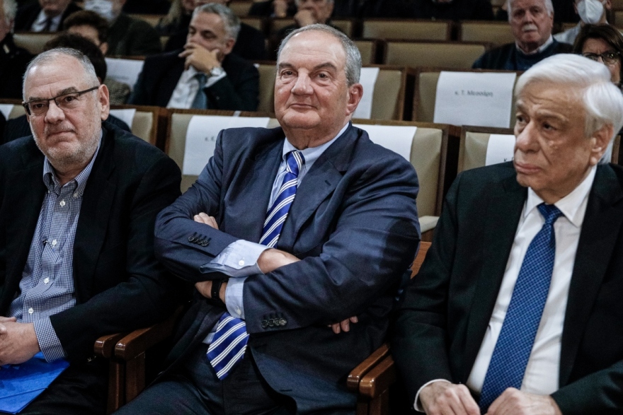 Παρουσία Καραμανλή η παρουσίαση βιβλίου του Γιώργου Χαρβαλιά - Δείτε φωτογραφίες