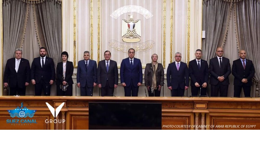 Ιστορική συμφωνία του Ομίλου V Group με τη Διώρυγα του Σουέζ