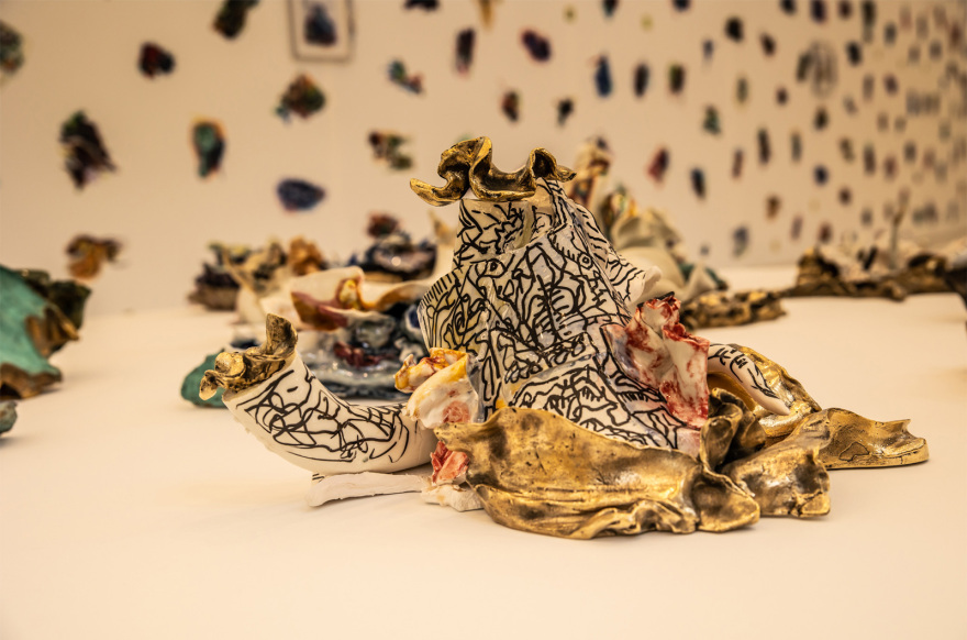 Ο καλλιτέχνης Έντι Ράμα - Η έκθεση «Improvisations» με τα έργα του στο Ζάππειο Μέγαρο (φωτογραφίες)