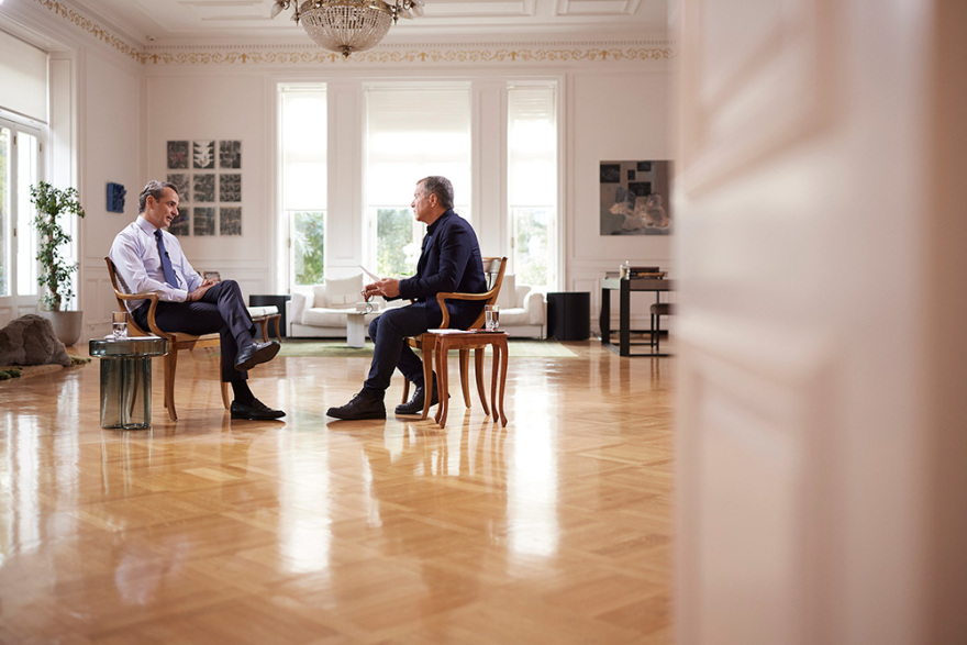 Μητσοτάκης: Πρώτη κάλπη τον Μάιο, η δεύτερη θα μας υποδείξει «πώς» θα κυβερνηθεί η χώρα - Τι είπε για τη σχέση του με Ανδρουλάκη